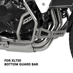 HZLXNXQ XL750 Transalp lower bumper installation reduces wear.