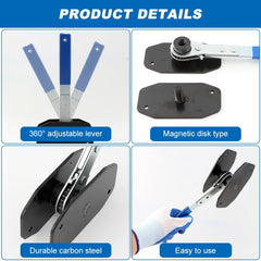 iayokocc magnetic disc brake plates ensure secure calipers during maintenance