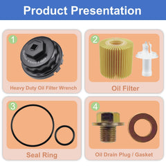 Ibetter 64mm 14-flute wrench provides a secure grip on filter caps