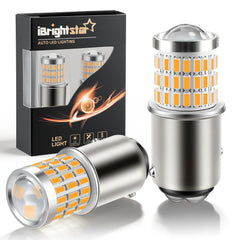 ibrightstar 1157 LED amber bulb pack for brighter vehicle signals