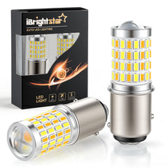 iBrightstar bay15d projector white light for DRL and parking lights