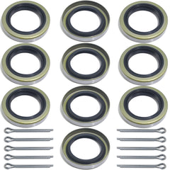 iBroPrat seal 1.719 inch ID fits 2.565 inch OD for reliable axle sealing