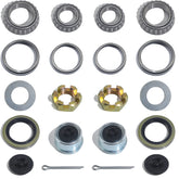 iBroPrat 2sets 3500lb axle bearing kit for trailer maintenance and repair