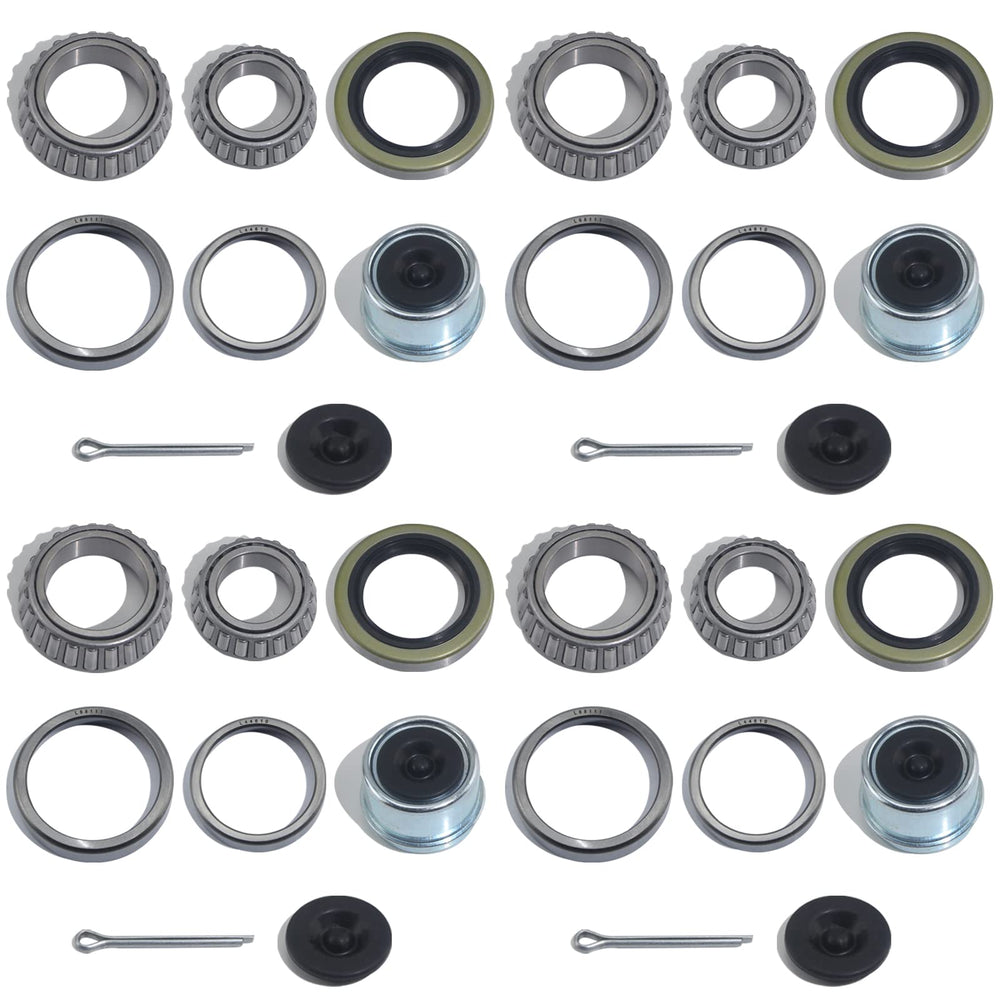 iBroPrat 4-set axle bearing kit for quick on-site trailer repairs