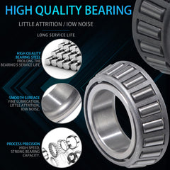 iBroPrat 2.44 inch dust caps with rubber plugs for dust protection