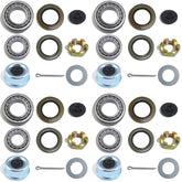 iBroPrat trailer axle bearing kit for 5200-6000 lb trailers, designed for durable maintenance