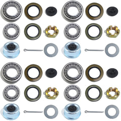 iBroPrat trailer axle bearing kit for 5200-6000 lb trailers, designed for durable maintenance