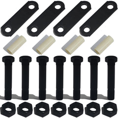 iBroPrat trailer axle shackle kit package with complete repair components