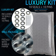 Bubble-pack packaging to prevent transit damage and preserve seal quality