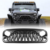 ICARS front grille shark shape emphasizes aggressive styling and improved engine airflow.