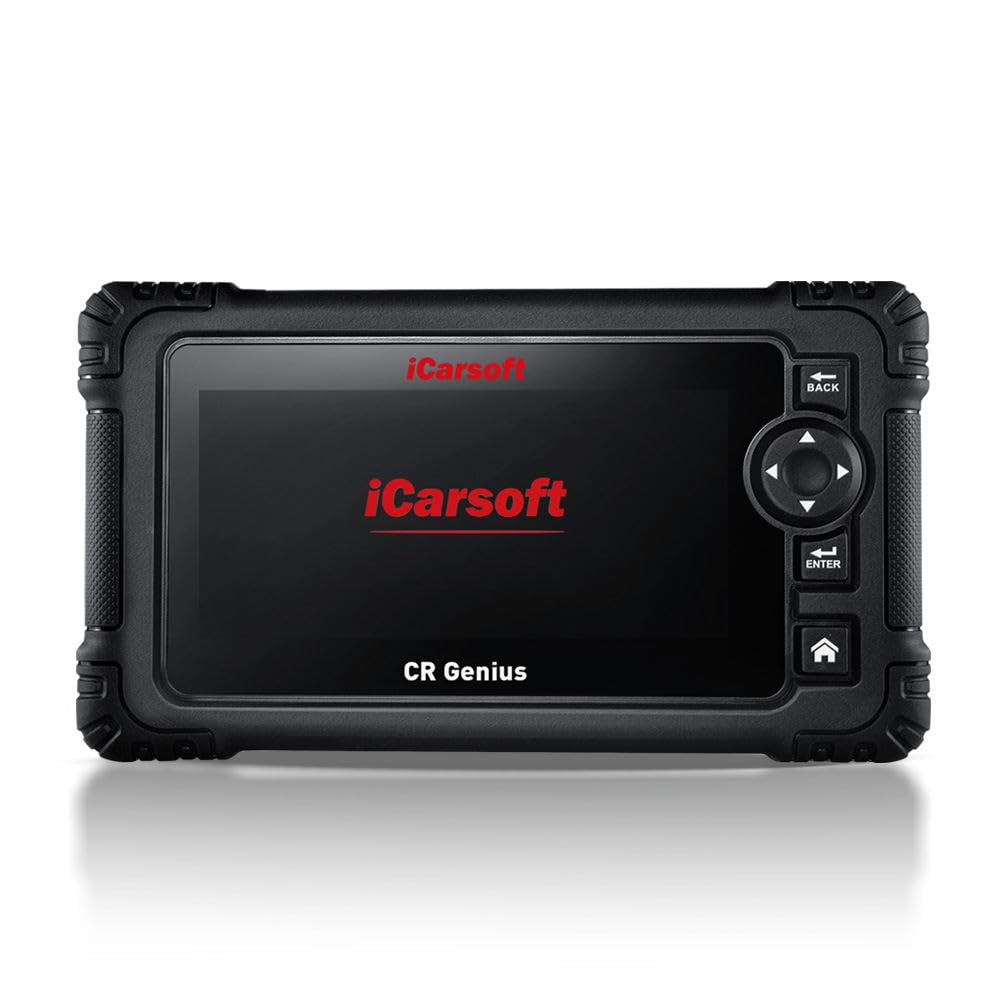iCarsoft CR Genius front view for quick, portable vehicle checks