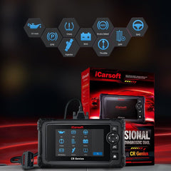 iCarsoft CR Genius live data for real-time monitoring