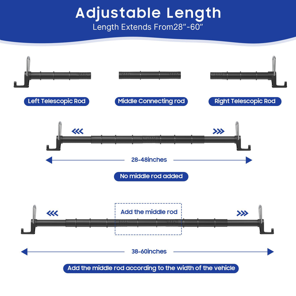 IceFun eight non-slip garment rings keep garments apart and wrinkle-free.
