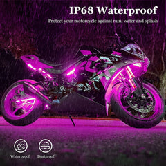 icicar ip68 waterproof shell ensures rain-ready performance.