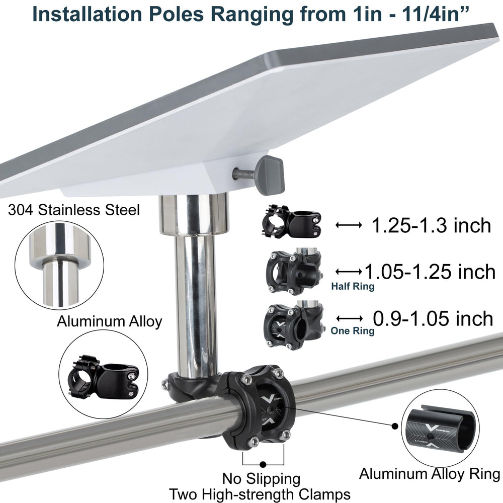 icilvnx Starlink Mini stainless steel pipe highlighting rust resistance