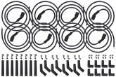 ICT Billet 5ft universal spark plug wires with spiral core for LS LT engines