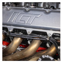 ICT Billet eight-wire set for LS LT engines with tidy 5-foot length
