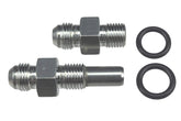ICT Billet front port fitting for 4L80E enables clean AN line routing to the cooler