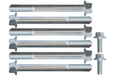 ICT Billet LS bolt kit packaging shows zinc-coated bolts for corrosion resistance.