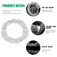 ICWEIMEI disposable plastic steering wheel cover for quick installation