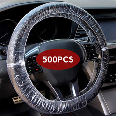 ICWEIMEI elastic steering wheel cover with stretch fit for easy placement