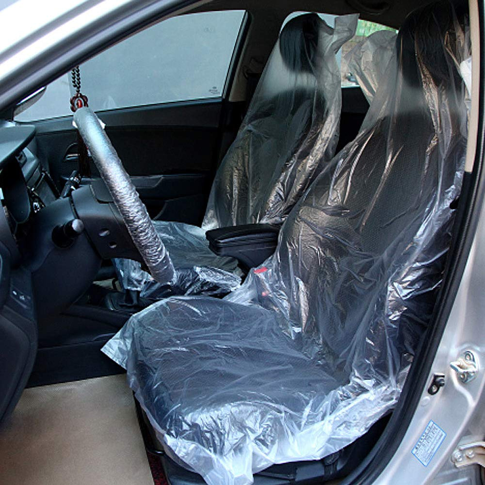ICWEIMEI lightweight waterproof seat cover provides quick protection.