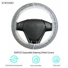 ICWEIMEI waterproof clear cover shields steering wheel surfaces