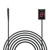 Idea gear indicator front view showing plug-and-play connection for Honda motorcycles