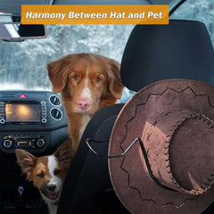 Idefair compact space-saving rack keeps brim flush against the seatback.