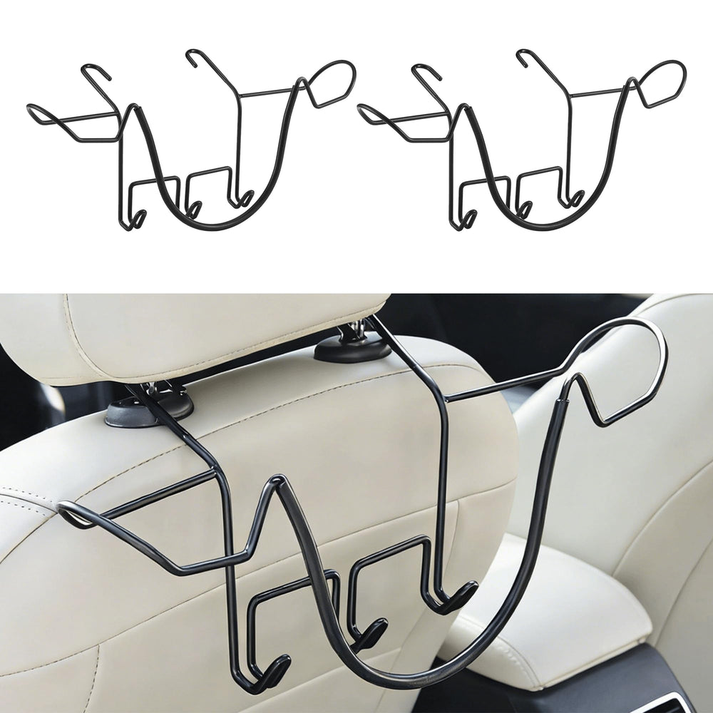 Idefair cowboy hat rack car front view shows secure hat storage for daily commutes.