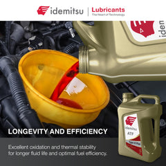 Idemitsu ATF Type H-Plus 5-quart bottle ready for maintenance.