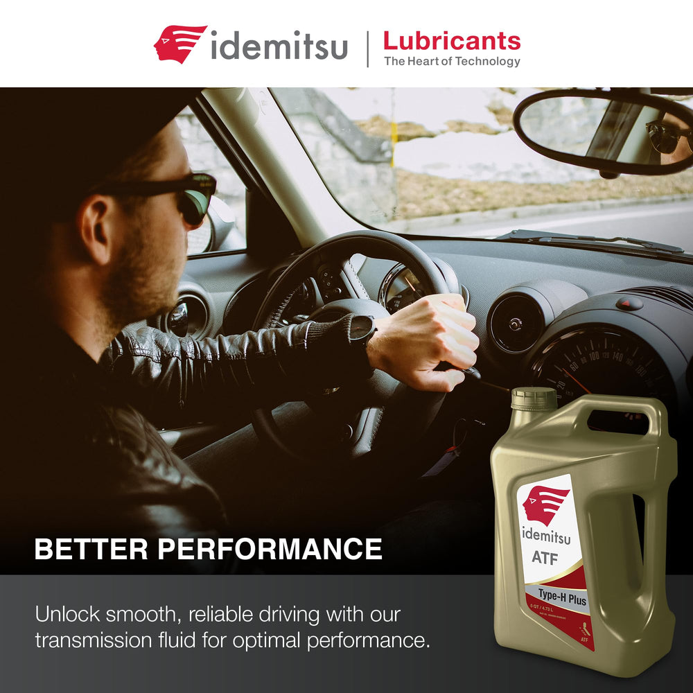 Idemitsu ATF Type H-Plus transmission fluid improves gear engagement for Honda/Acura.