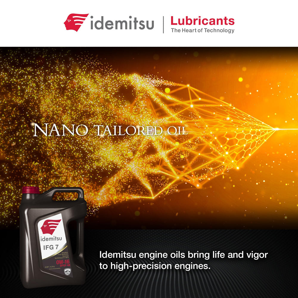 Idemitsu IFG7 label close-up highlighting API SP/GF-6B compliance.