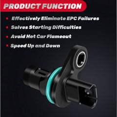 IFATRUNK camshaft sensor BMW X5 compact sensor with secure wiring for durability.