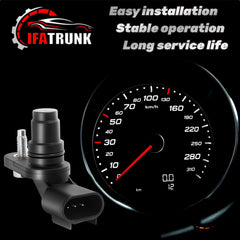 IFATRUNK camshaft sensor installation steps illustrate easy plug-and-play fit.