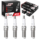 IFATRUNK Iridium spark plugs 4-pack with laser-welded center electrode for durability.