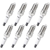 IFATRUNK Iridium spark plugs 8-pack front view for easy installation.