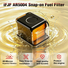 iFJF AR50041 snap-on design for fast, tool-free installation on a tractor