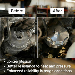 iFJF dielectric grease on threads for a better seal