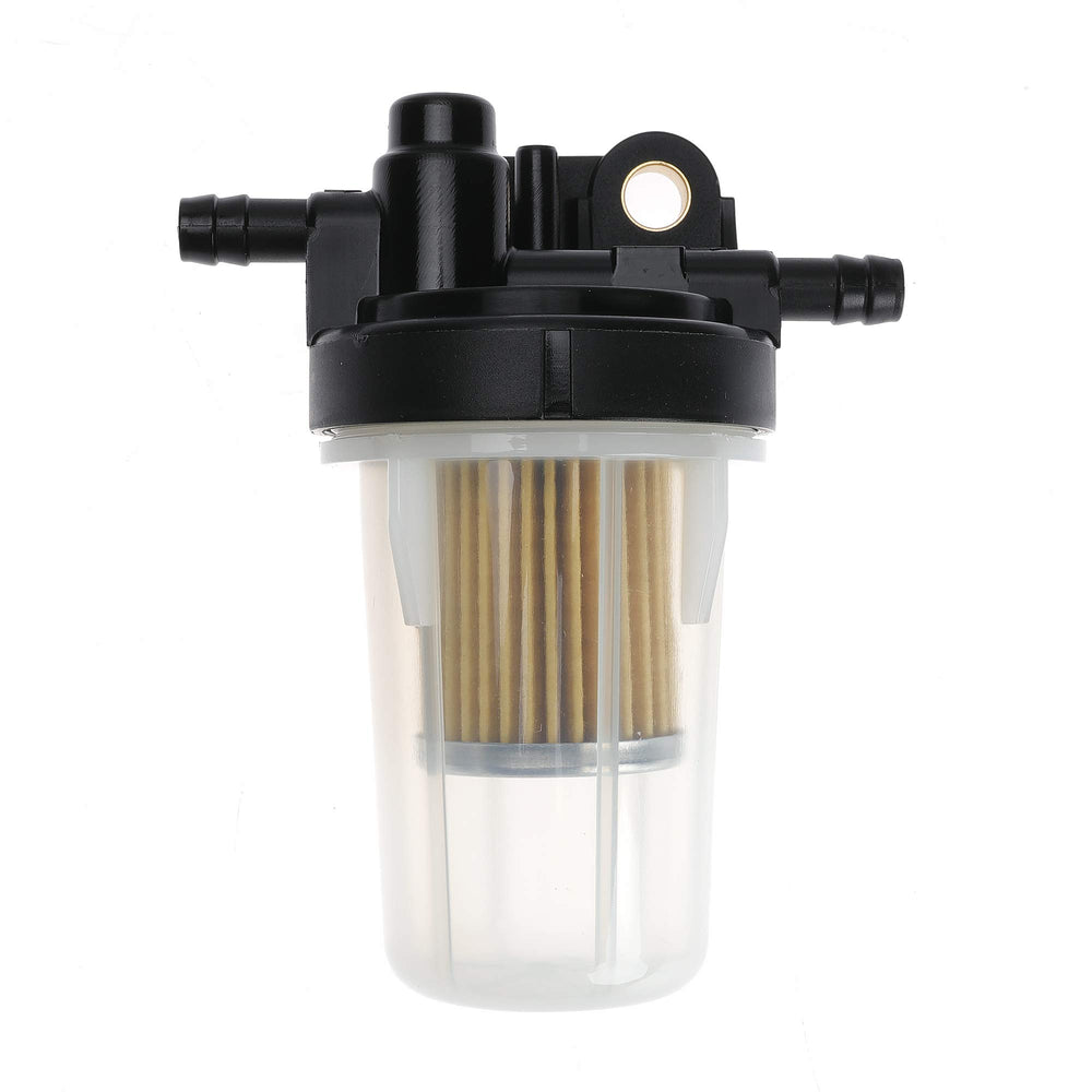 iFJF fuel filter assembly for Kubota B2320 and B2410 with clear hyaline bowl for visual inspection