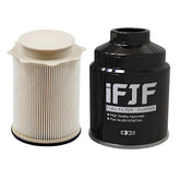 iFJF fuel filter and water separator assembly for Dodge Ram 2013-2018; protects engine.