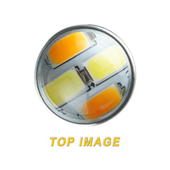 iFunyLED amber-yellow turn signal mode improves visibility.