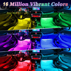 iFunyLED app controlled DIY mode lets you tailor colors and effects to match your mood.
