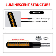 iFunyLED flowing LED turn signal, easy installation wiring guidance.