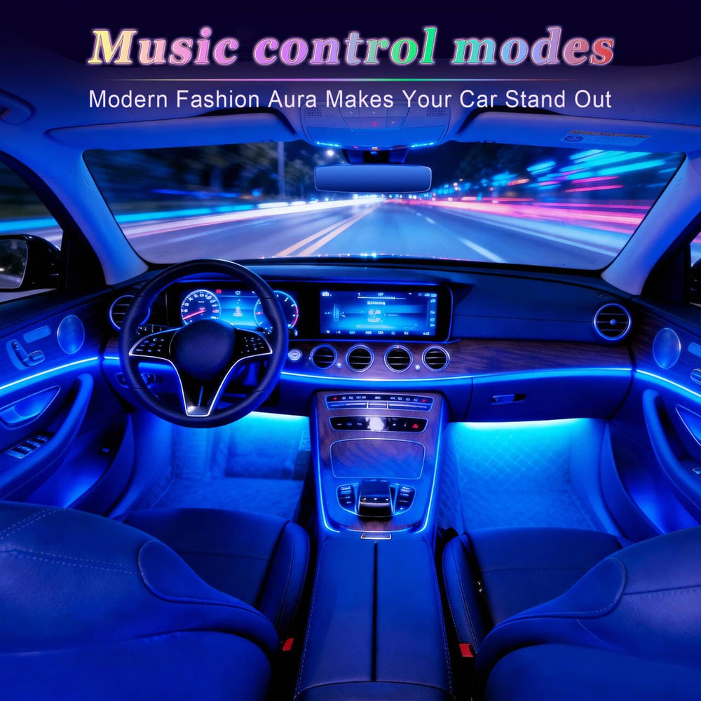 iFunyLED USB powered lighting requires no car adapter, usable at home or on the road.