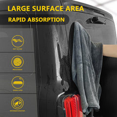 IFWIND two-pack towels provide a ready spare for ongoing detailing sessions.