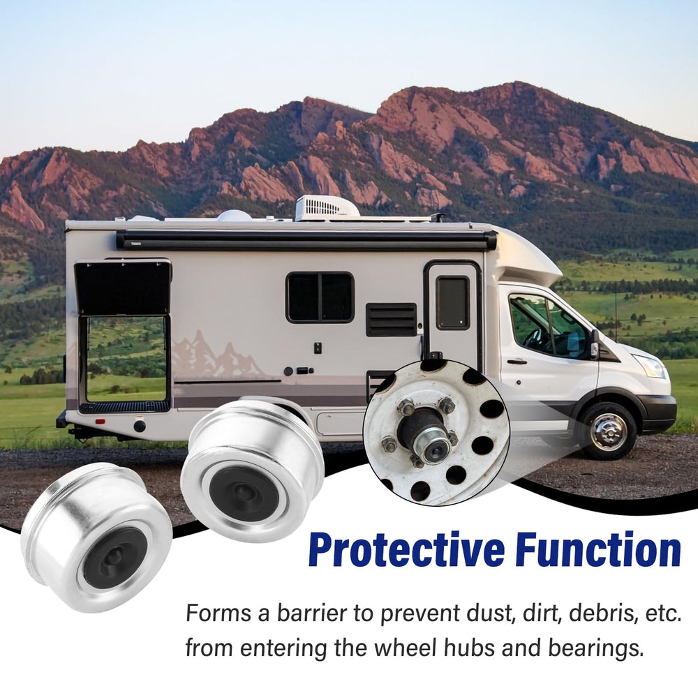 IFYKIM easy-install hub cap simplifies quick protection during install