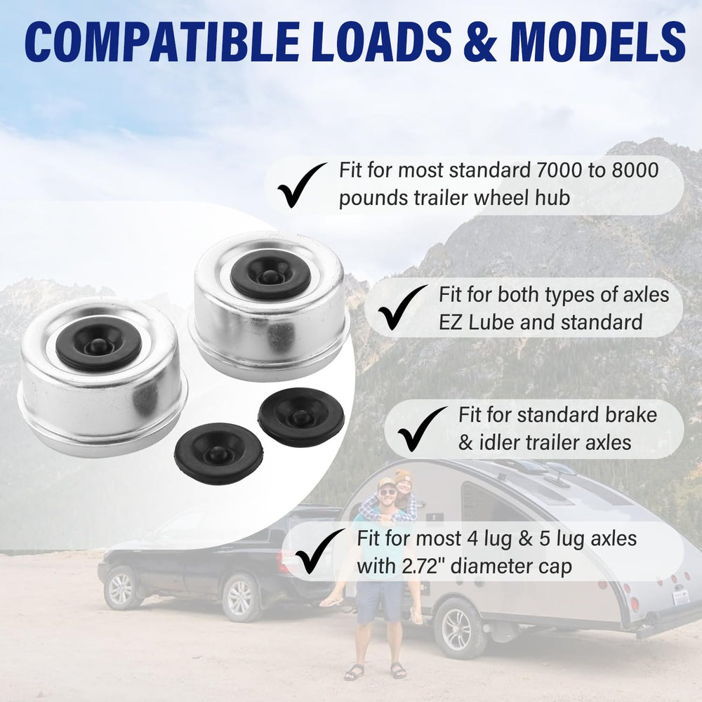 IFYKIM EZ Lube compatible hub cap for easier maintenance