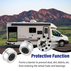 IFYKIM dust cap installation using rubber hammer for a snug fit
