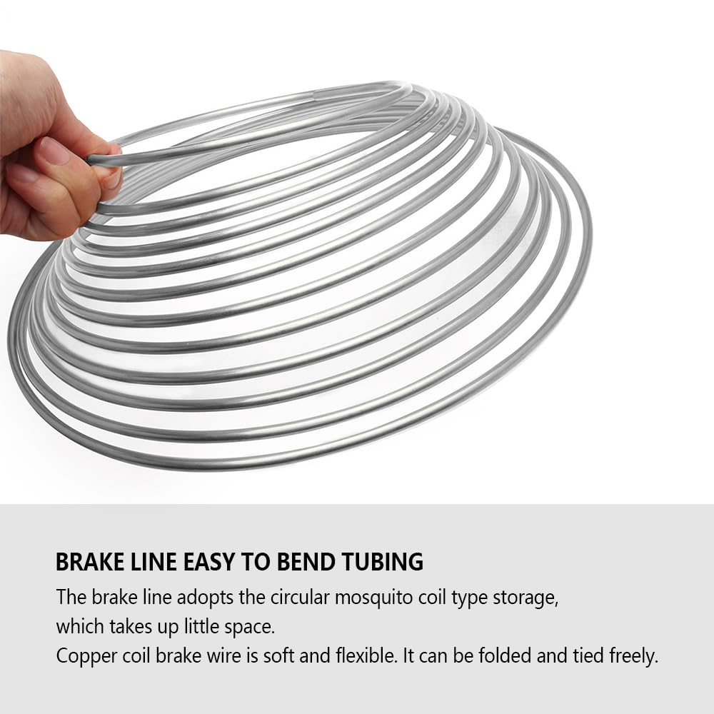 IHOTDER flexible copper coil bends to fit tight spaces